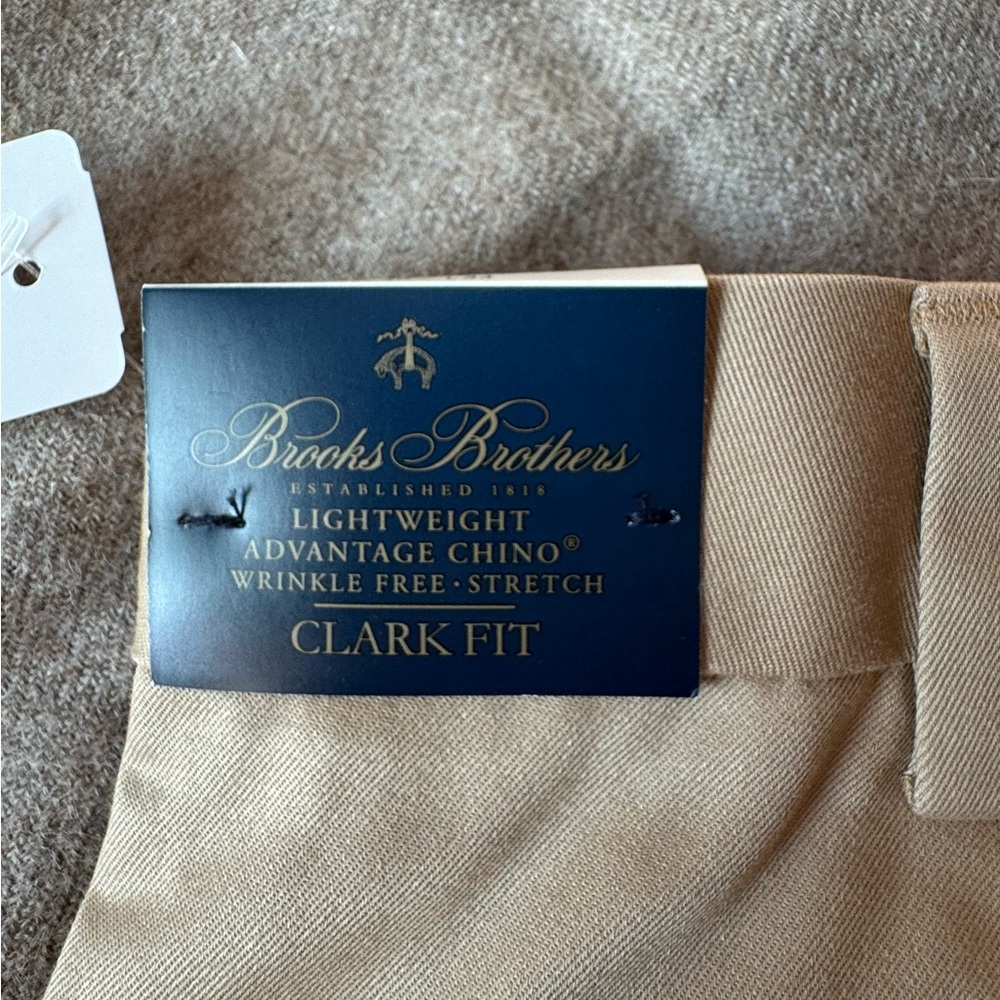 Brooks Brothers Clark Fit Chino Pants